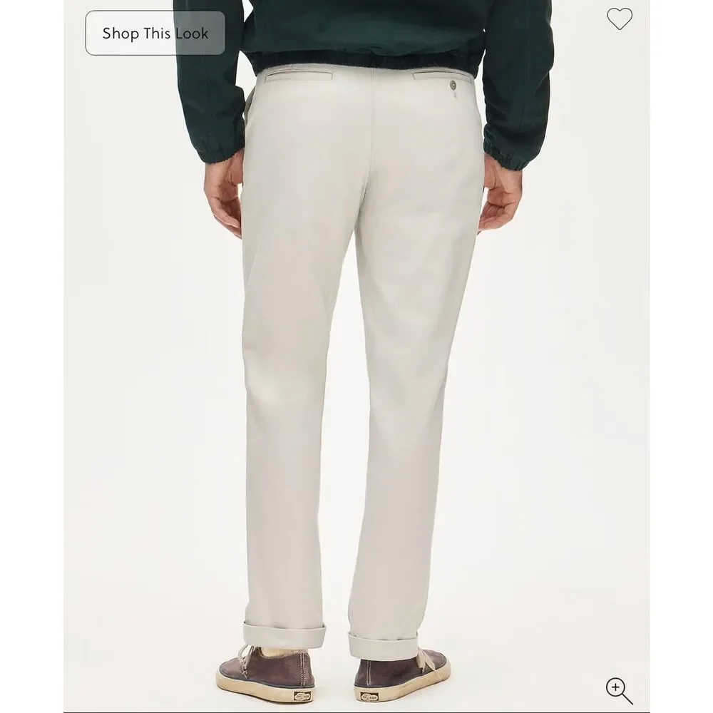 J. Crew Broken-in Straight chino pant in Stone NWT size 32/32